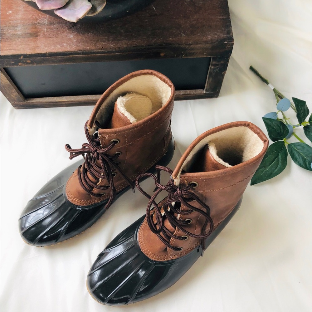 Sporto Duck Boots Dakota Brown